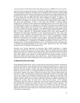 A fuzzy logic based on sentiment | PDF