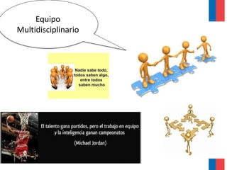 Equipo
Multidisciplinario
 