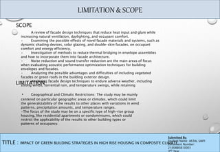 RESEARCH PAPER ON GREEN BUILDING TRATEGIES IN HIGH RISE IN COMPOSITE ...