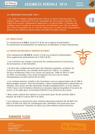 Francas Du Territoire de Belfort : Assemblée Générale 2014