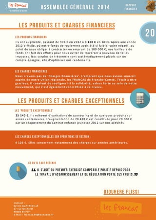 Francas Du Territoire de Belfort : Assemblée Générale 2014