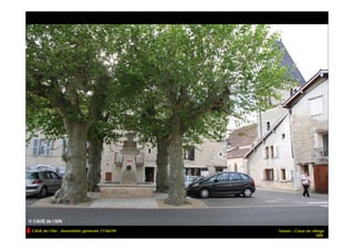 CAUE de l’Ain - Assemblée générale 17/06/09   Tossiat – Cœur de village
                                                                   DDE
 