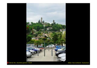 CAUE de l’Ain – Assemblée générale 17/06/09   Miribel - Place du Marché - Fleurissement
 