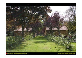 CAUE de l’Ain - Assemblée générale 17/06/09   Chézery-Forens – Habitat Léger de Loisirs
 