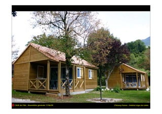 CAUE de l’Ain - Assemblée générale 17/06/09   Chézery-Forens – Habitat Léger de Loisirs
 