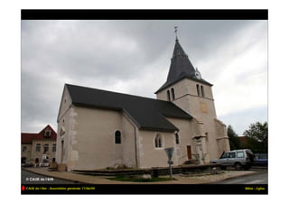 CAUE de l’Ain - Assemblée générale 17/06/09   Billiat – Eglise
 