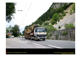 RD 1084




CAUE de l’Ain - Assemblée générale 17/06/09   Plan de gestion du site classé du Lac de Nantua
                                                               Question de la sécurité du site
 