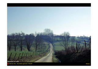 CAUE de l’Ain – Assemblée générale 17/06/09   Marboz
 