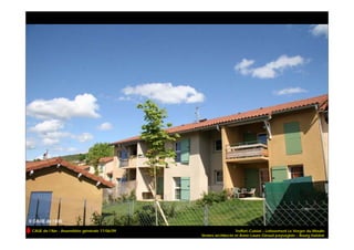 CAUE de l’Ain - Assemblée générale 17/06/09                      Treffort-Cuisiat – Lotissement Le Verger du Moulin
                                              Strates architecte et Anne-Laure Giroud paysagiste – Bourg Habitat
 