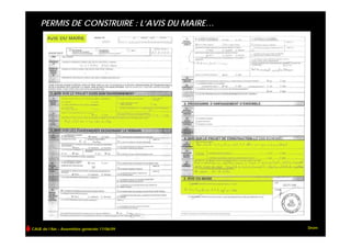 PERMIS DE CONSTRUIRE : L’AVIS DU MAIRE…




CAUE de l’Ain – Assemblée générale 17/06/09   Drom
 