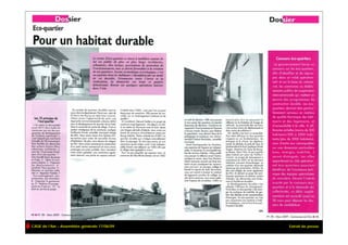 CAUE de l’Ain – Assemblée générale 17/06/09   Extrait de presse
 