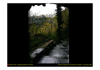 CAUE de l’AIN
                                                                ©
CAUE de l’Ain – Assemblée générale 17/06/09   Visite de la grotte de Corveissiat avec l’AGEK – 4 novembre 2008
 