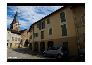 CAUE de l’Ain - Assemblée générale 17/06/09   Saint-Trivier-de-Courtes – Conseil couleur
 
