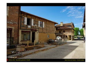 CAUE de l’Ain - Assemblée générale 17/06/09   Saint-Trivier-de-Courtes – Conseil couleur
 