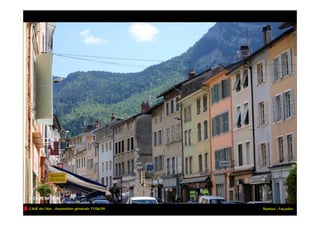 CAUE de l’Ain - Assemblée générale 17/06/09   Nantua – Façades
 
