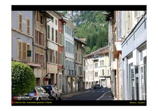 CAUE de l’Ain - Assemblée générale 17/06/09   Nantua – Façades
 