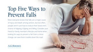 Top 5 Ways to Prevent Falls
