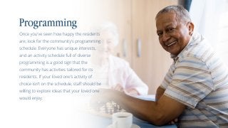 Top 5 Things to Look for in Long-Term Care