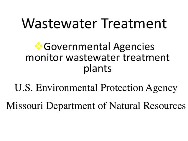 Missouri Department Of Natural Resources Wastewater Missouri Department Of Natural Resources Wastewater