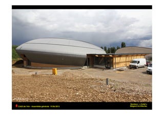 Reyrieux – « Galet »
Mégard ArchitectesCAUE de l’Ain - Assemblée générale 19/06/2013 	
  
 