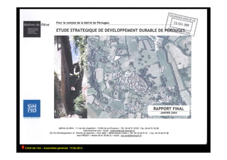 CAUE de l’Ain - Assemblée générale 19/06/2013 	
  
 