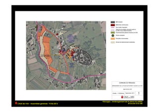 Pérouges – Aménagement de la place du plâtre
et accès à la citéCAUE de l’Ain - Assemblée générale 19/06/2013 	
  
 