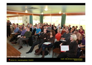 …Cap3B – Visite AEU Bassin de Bourg-en-Bresse
Réseau d’acteursCAUE de l’Ain - Assemblée générale 19/06/2013 	
  
 