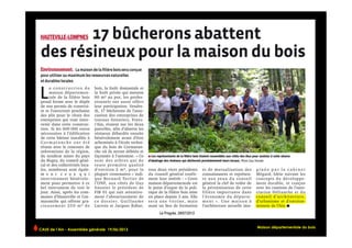 CAUE de l’Ain - Assemblée générale 19/06/2013 	
   Maison départementale du bois
 