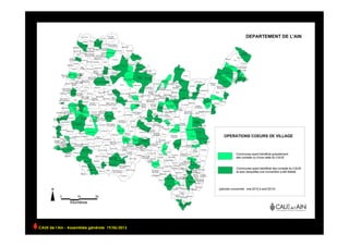 CAUE de l’Ain - Assemblée générale 19/06/2013 	
  
 