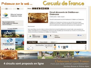 4 circuits sont proposés en ligne
 