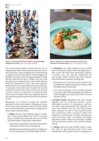 The smart food triple bottom line – starting with diversifying staples