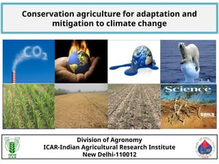 AG 691.pptx conservation agriculture climate change | PPTX