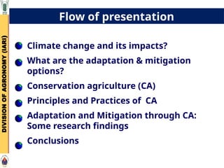 AG 691.pptx conservation agriculture climate change | PPTX