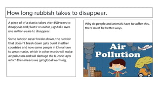 The rubbish problem. | PPTX