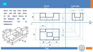 Front View Position Comprehensive Guide to Orthographic Projection Techniques and Views | PPTX