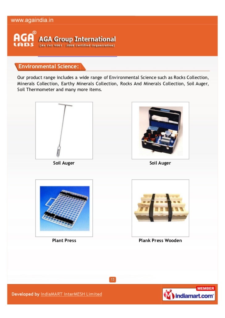 AGA Group International, Ambala, Laboratory Equipment