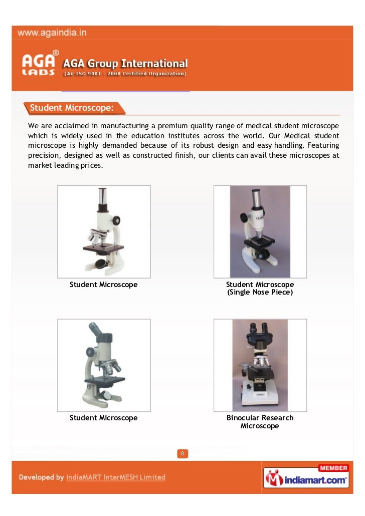 AGA Group International, Ambala, Laboratory Equipment