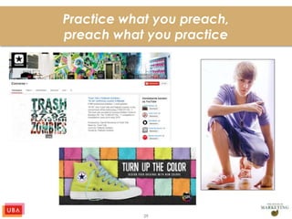 29
Practice what you preach,
preach what you practice
 