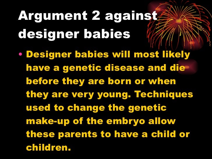designer baby argument essay