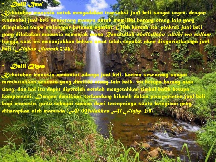jual beli dalam islam