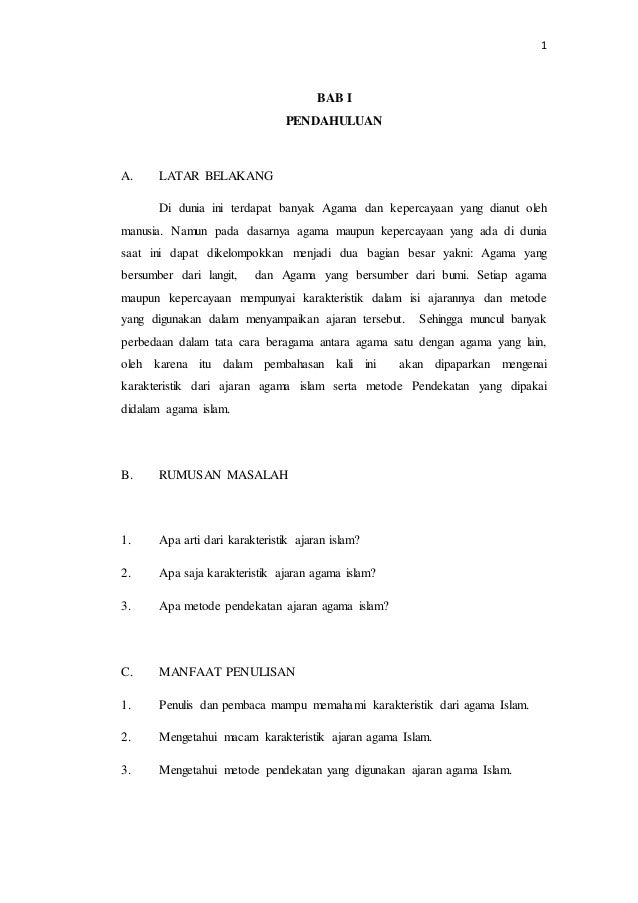 Ajaran Agama Islam | makalah pendidikan agama islam karakteristik ajaran islam Ajaran Agama Islam | makalah pendidikan agama islam karakteristik ajaran islam
