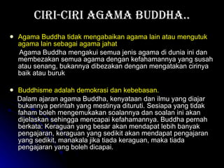 Agama Buddha | PPT