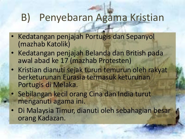 Hubungan Etnik - Agama Kristian