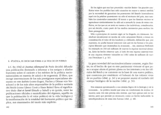 4. «POLITICA, ES DECIR DAR FORMA A LA V1DA DE UN PUEBLO·
4.1. En 1942 el Institut Alleniand de Paris decidi6 difundir
una publicaci6n destinada a "informar a los amigos y aliados
franceses sobre el caracter y los meritos de la politica nacio-
nalsocialista en rnateria de salud y de eugenesia. El libro, que
recoge intervenciones de los mas prestigiosos especialistas ale-
manes en este ambito (como Eugen, Fischer y Ottmar von Ver-
schuer) y de los mas altos responsables de la politica sanitaria
del Reich (como Libero Conti y Hans Reiter) lleva el significa-
tivo titulo Etat et Sante (Estado y Salud) y es quizas, entre las
publicaciones oficiales o semioficiales del regimen, aquella en
que la politizaci6n (o el valor politico) de la vida biol6gica y
la transformaci6n de la totalidad del horizonte politico que im-
plica, son examinados del modo mas explkito.
182
En los siglos que nos han precedido -escribe Reiter- los grancles con-
flictos entre los pueblos han sido causados en mayor o menor meclicla .,
por la necesidad de garantizar las posesiones del Estac!o (entendemos
aqui con la palabra "posesiones.. no s6lo el territorio de] pals, sino tam-
bien los contenidos materiales). El temor a que los Estados vecinos se
agrandaran territorialmente ha sido asi a menudo la causa de estos con-
flictos, en los que no se tenia en cuenta a los individuos, consicleraclos.
par asi decirlo, como parte de los medias necesarios para realizar los
fines perseguidos.
S6lo a principios de nuestro siglo se ha llegaclo, en Alemania. ba-
sanclose inicialmente en teorfas de cufi.o netamente liberal, a tomar en
consideraci6n el valor de los hombres ya definirlo; definici6n que. por
supuesto, no podia basarse entonces mas que en las formas y los prin-
cipios liberales que dominaban la economia... Asi, mientras Helferich
ha estimado en 310 mil millones de marcos la riqueza nacional alema-
na, Zahn ha hecho observar que, al laclo de esta riqueza material exis-
te una ..riqueza viviente.. valorable en 1.061 miles de millones de mar-
cos (Verschuer 1, p. 31).
La gran novedad del nacionalsocialismo consiste, seg(m Rei-
ter, en el hecho de que es este patrimonio viviente el que pa-
sa a ocupar ahora el primer plano en los intereses y en los cal-
culos del Reich y se convie1te en la base de una nueva polltica,
que comienza por establecer "el balance de los valores vivos
de un pueblo" (ibid., p. 34) y se propone asumir el cuidado clel
"cuerpo biol6gico de la naci6n" (ibf.d., p. 51):
Nos estamos aproximando a una sintesis 16gica de la biologia y de la
economia... La politica tendra que estar en concliciones de realizar de
manera cada vez mas precisa esta sintesis, que hoy apenas est{t en los
inicios, pero que permite ya reconocer, coma un hecho ineluctable, Ia
interdependencia de estas dos fuerzas (ibid., p. 48).
183
 