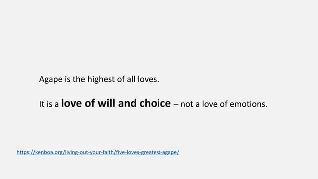 Agape | PDF | Spirituality | Religion & Spirituality