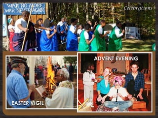 Celebrations

ADVENT EVENING

EASTER VIGIL

 
