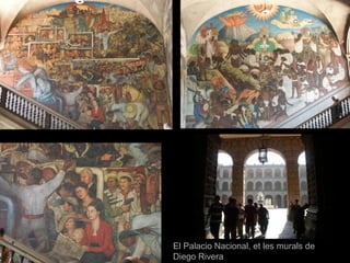 El Palacio Nacional, et les murals de Diego Rivera 