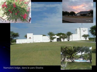 Namutoni lodge, dans le parc Etosha 