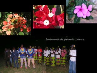 Soirée musicale, pleine de couleurs… 