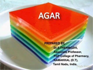 PREPARED BY,
Dr.S.THENMOZHI,
Associate Professor,
PGP College of Pharmacy,
NAMAKKAL (D.T),
Tamil Nadu, India.
 